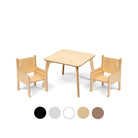 Ette Tete TULLA table and 2 chairs set in Wooden