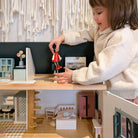 Buy Dovetail House | Wooden dolls house for kids by Learning Bugs UK