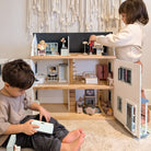 Buy Dovetail House | Wooden dolls house for kids by Learning Bugs UK