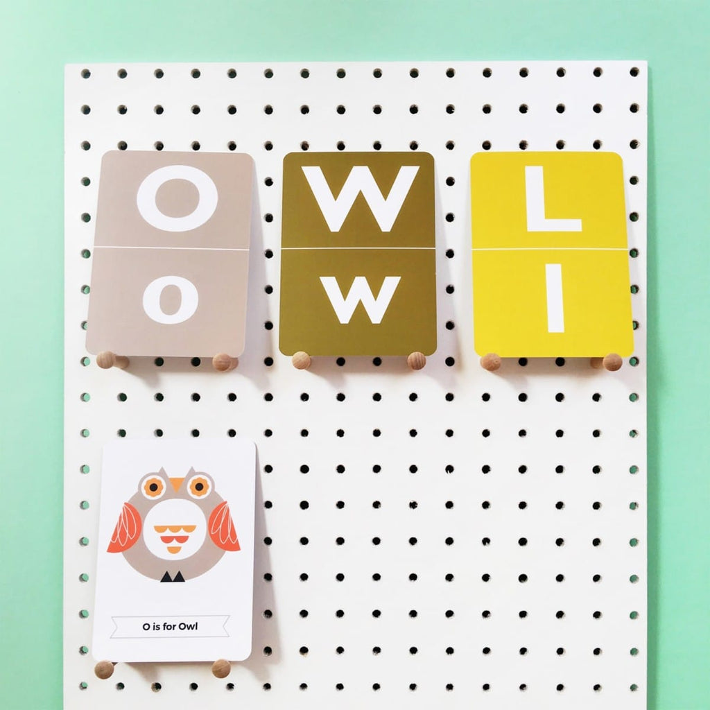 Animal Alphabet Flash Cards by The Jam Tart - Learning Bugs UK