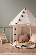 Buy Kids Concept Pavilion Play Tent - Off White | for kids by Learning Bugs UK