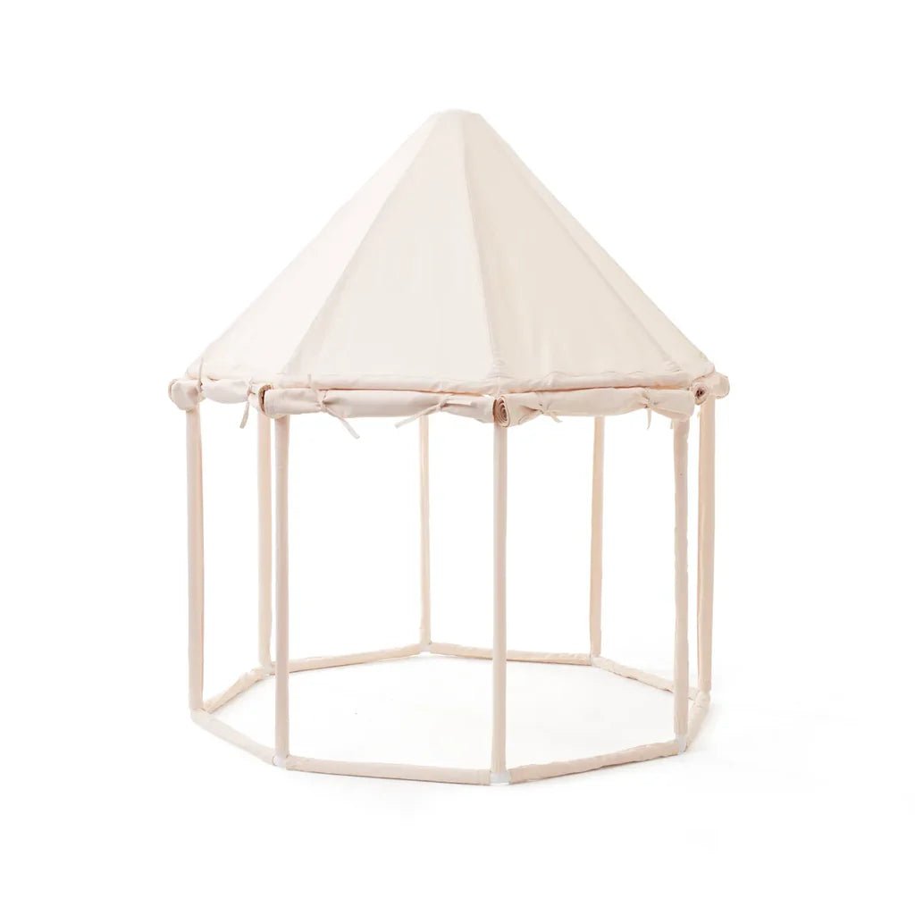 Buy Kids Concept Pavilion Play Tent - Off White | for kids by Learning Bugs UK