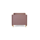 Obaby Lumi Velvet Toddler Bed - Dusty Pink