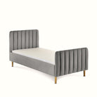 Obaby Gatsby Velvet Single Bed - Grey
