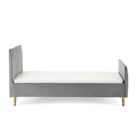 Obaby Gatsby Velvet Toddler Bed - Grey