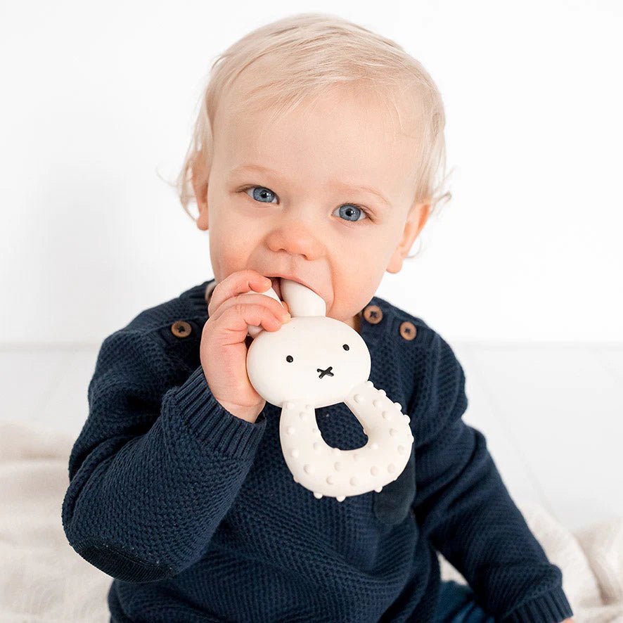 Little Dutch x Miffy Teething Toy – for children, available at Learning Bugs UK