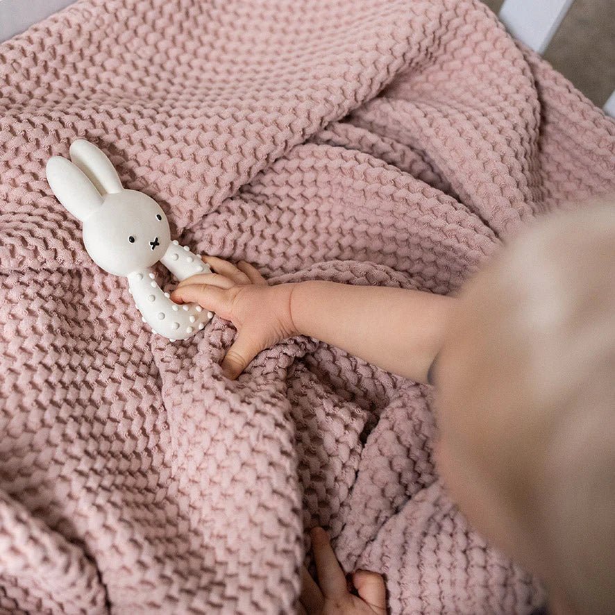 Little Dutch x Miffy Teething Toy – for children, available at Learning Bugs UK