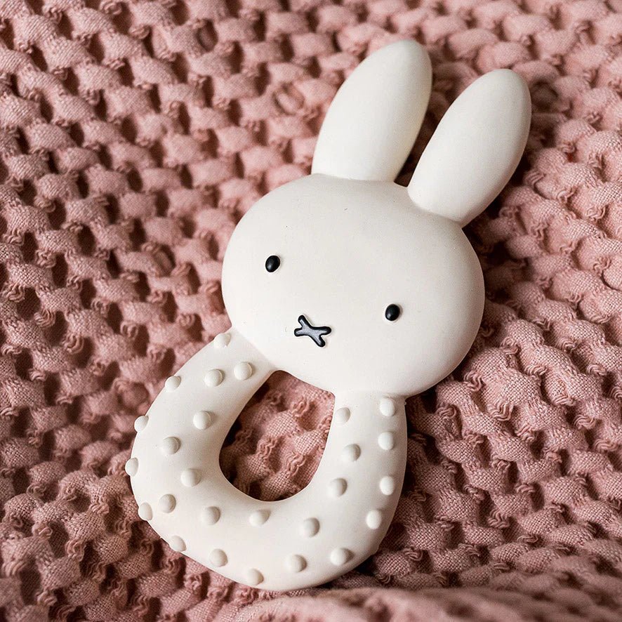 Little Dutch x Miffy Teething Toy – for children, available at Learning Bugs UK