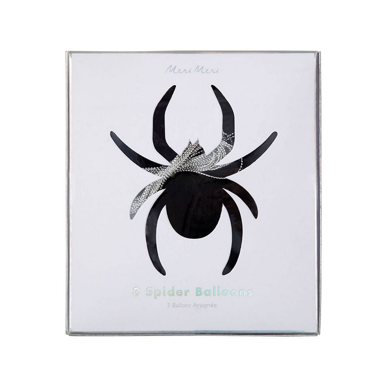 Giant Spider Balloon Pack of 3 by Meri Meri - Learning Bugs UK