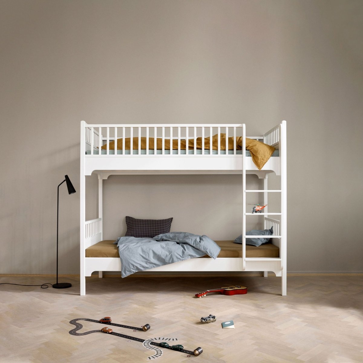Seaside Classic Bunk Bed - With Vertical Ladder – Bunk Beds for children, available at Learning Bugs UK