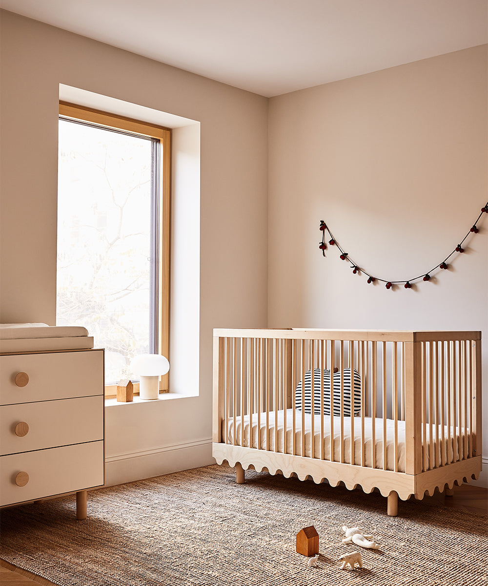 Oeuf Moss Cot Bed - Birch, view 5