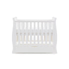 Obaby Stamford Space Saver Sleigh 2 Piece Room Set - White