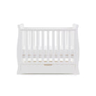 Obaby Stamford Space Saver Sleigh 2 Piece Room Set - White