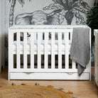 Obaby Nika 140 x 70cm Under Drawer - White Wash