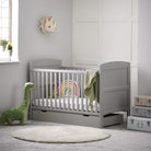 Obaby Grace Cot Bed - Warm Grey