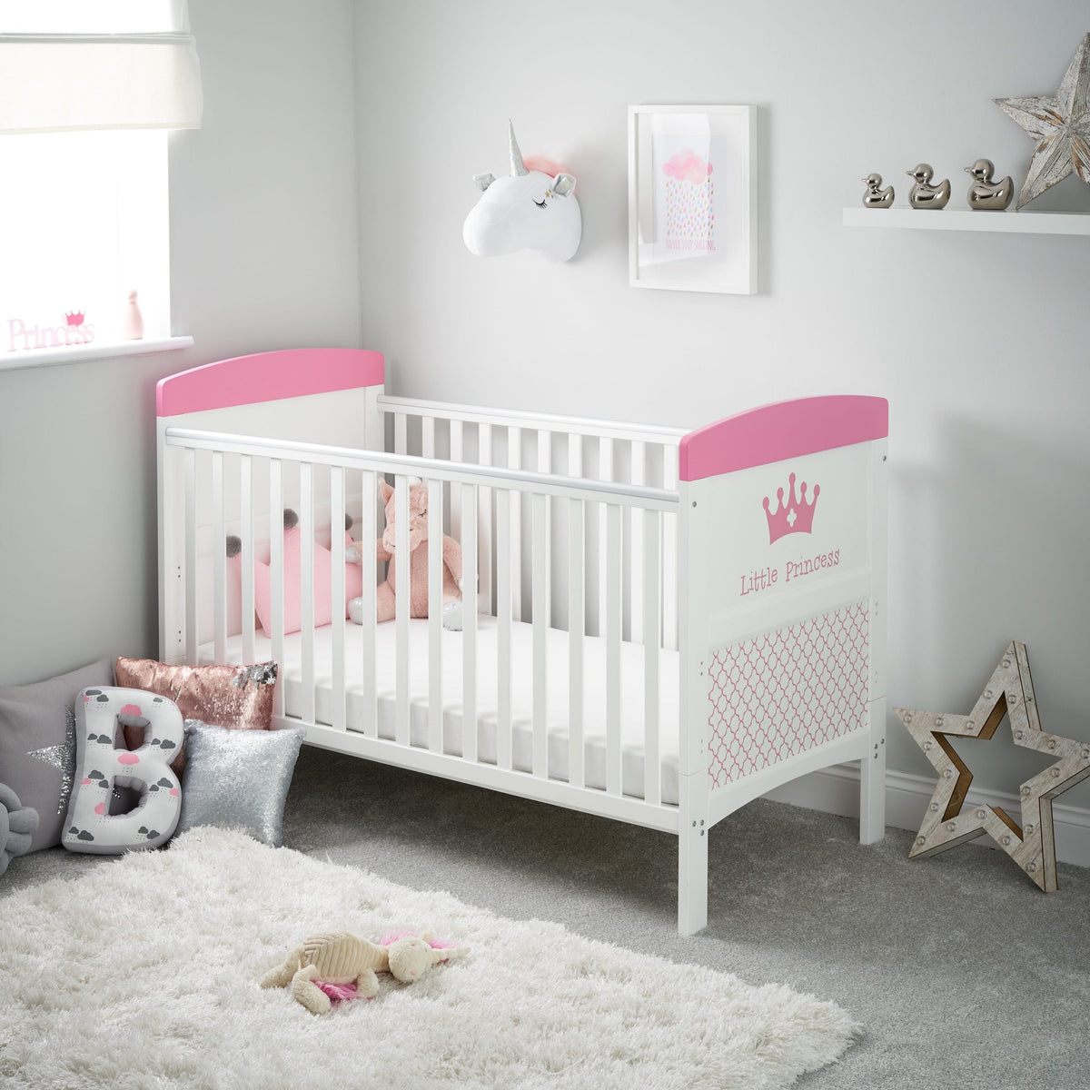 Obaby Grace Inspire Cot Bed - Little Princess