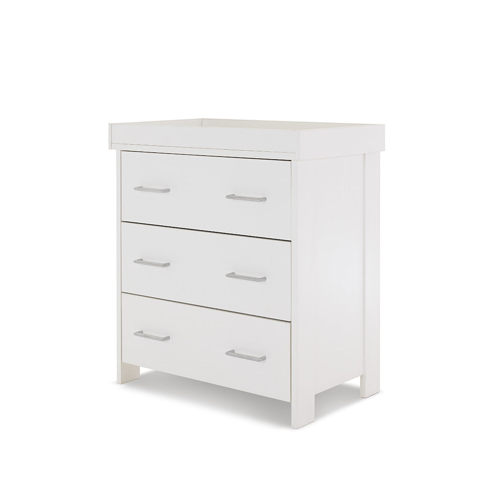 Obaby Nika Changing Unit - White Wash