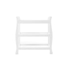 Obaby Stamford Space Saver Sleigh 2 Piece Room Set - White