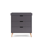 Obaby Maya Mini 3 Piece Room Set - Slate With Natural