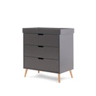 Obaby Maya Mini 2 Piece Room Set - Slate With Natural