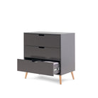 Obaby Maya Mini 2 Piece Room Set - Slate With Natural