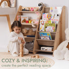 Goodevas 2 in 1 Montessori Bookshelf & Toy Storage – Bookshelf for children, available at Learning Bugs UK