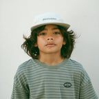 Buy Banwood Washed 5 Panel Cap - Cream | Caps for kids by Learning Bugs UK