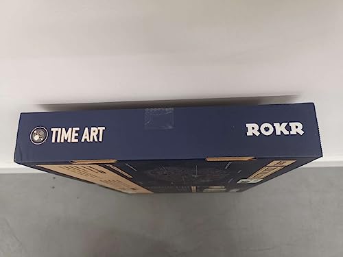 ROKR 3D DIY Wooden Puzzle for Adults Teens Zodiac Wall Clock Model Kits for Adults