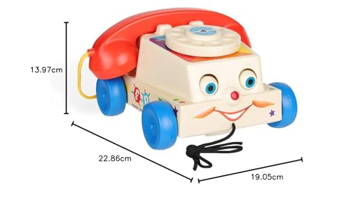 Classics Chatter Telephone Retro Baby Push Along Toy