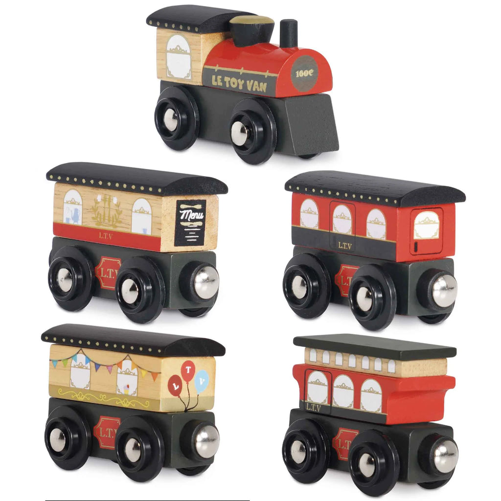 Le Toy Van - Royal Express Train & Carriages by Lauvely - Learning Bugs UK