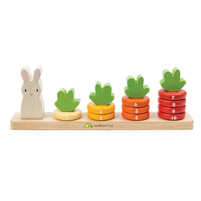 Tender Leaf Counting Carrots by Tenderleaf Toys - Learning Bugs UK