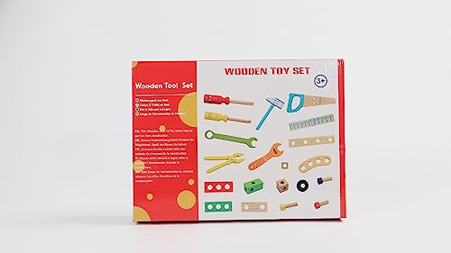 Wooden Kids Tool Set - Educational Role Play Kit