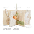 Buy Baby Fabric Book - Bunny Tales | Activity for kids by Learning Bugs UK
