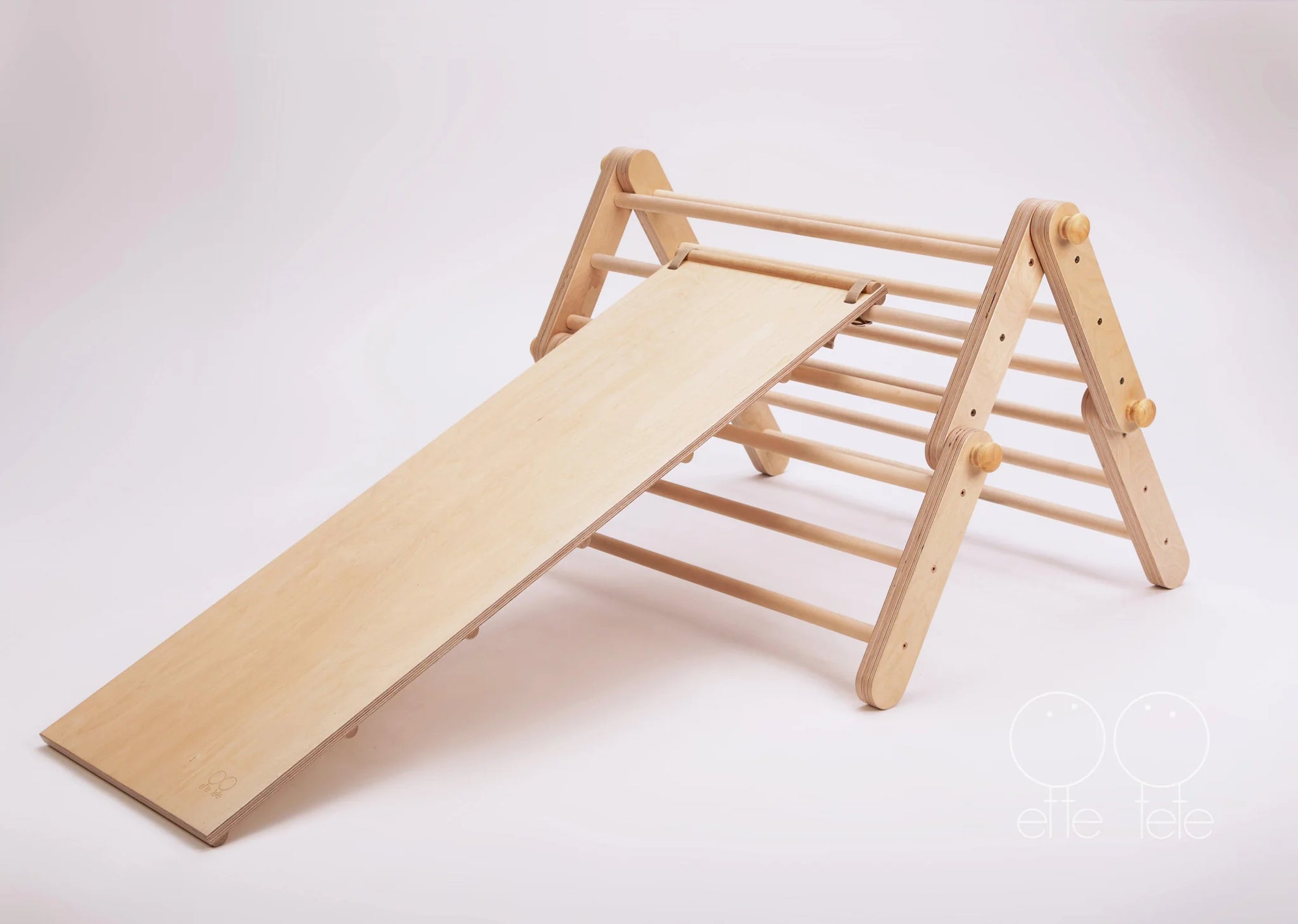 Modifiable Pikler Triangle With 1 Ramp by Ette Tete - Learning Bugs UK