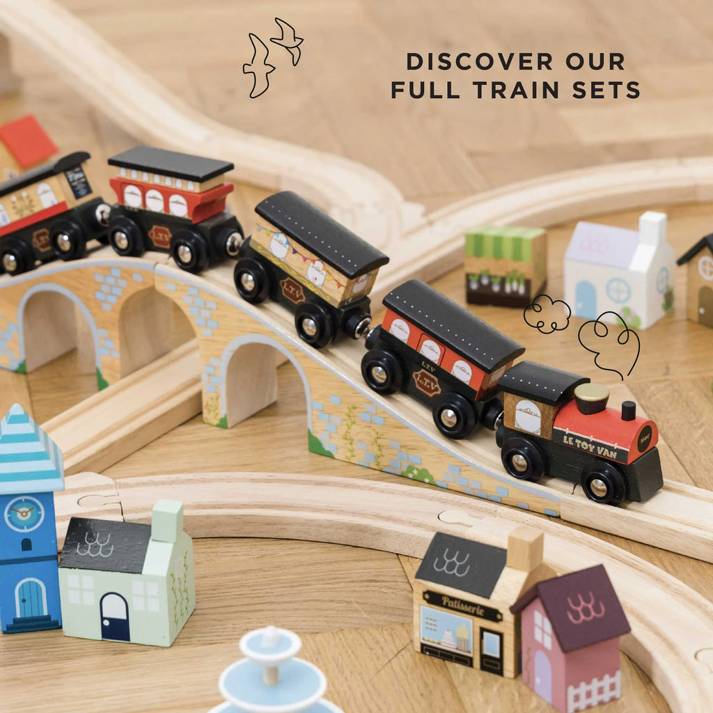 Le Toy Van - Royal Express Train & Carriages by Lauvely - Learning Bugs UK