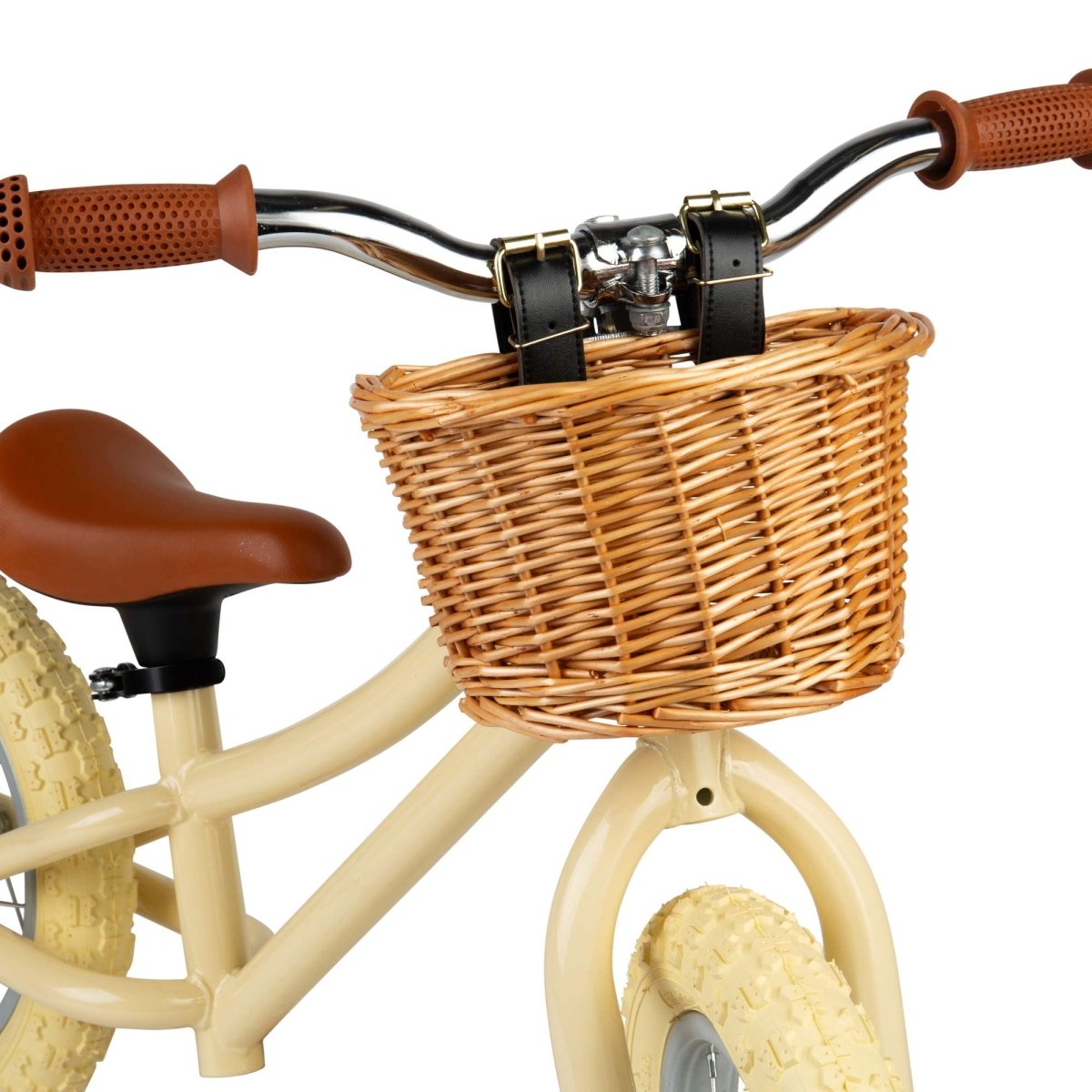 Bigjig Toys Balance Bike - Cream – Balance Bikes for children, available at Learning Bugs UK