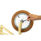 Bigjig Toys Balance Bike - Cream – Balance Bikes for children, available at Learning Bugs UK