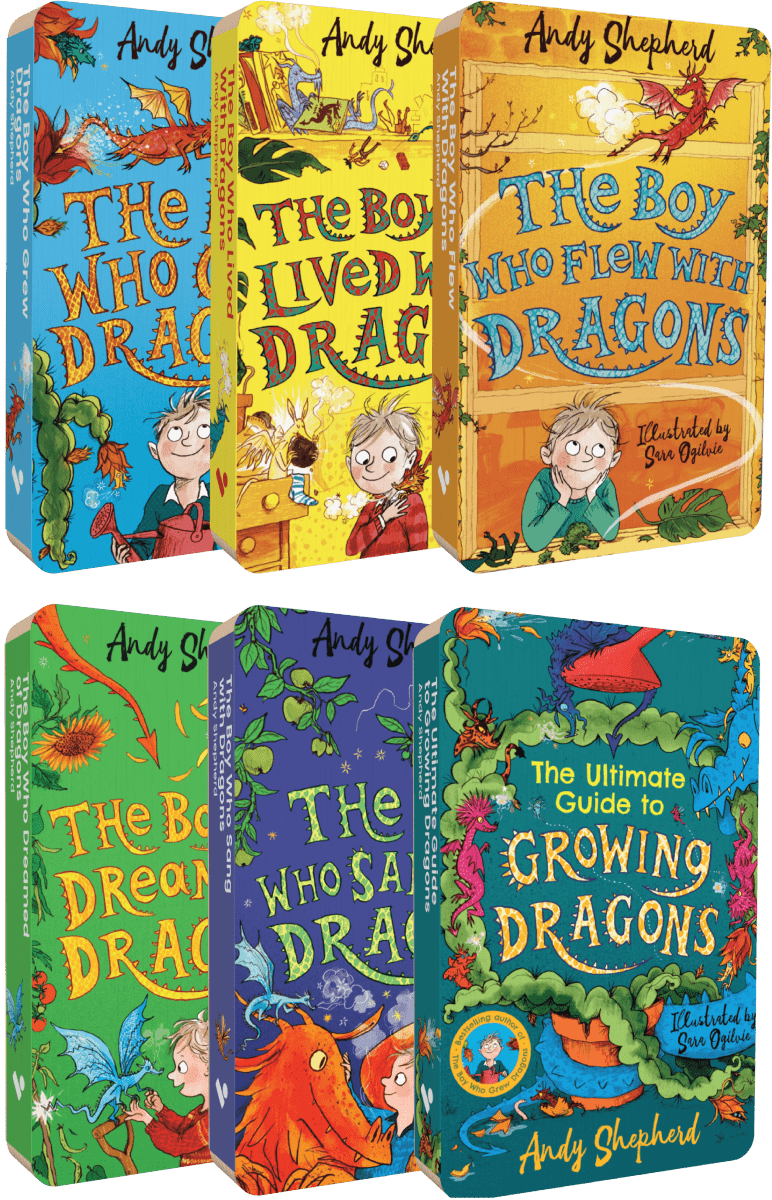 The Boy Who Grew Dragons Gift Bundle – Audiobooks Bundle for children, available at Learning Bugs UK