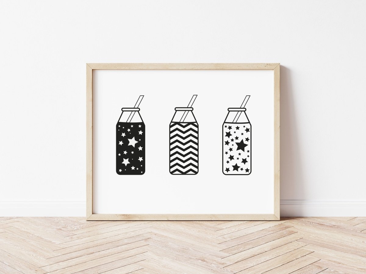 3 Milk Bottles – for children, available at Learning Bugs UK
