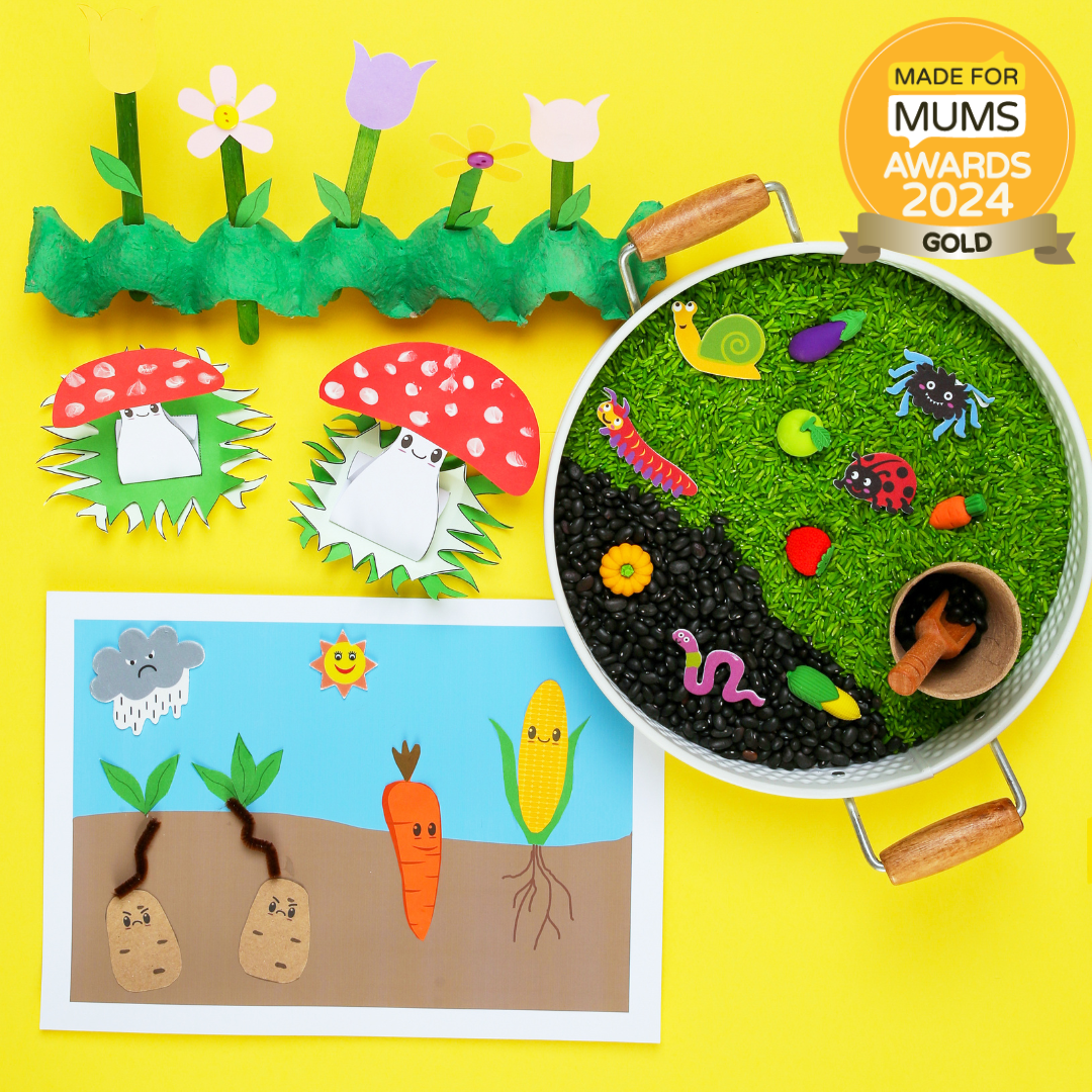 Garden Activity Kit – Hands-On Sensory Gardening Box for Kids