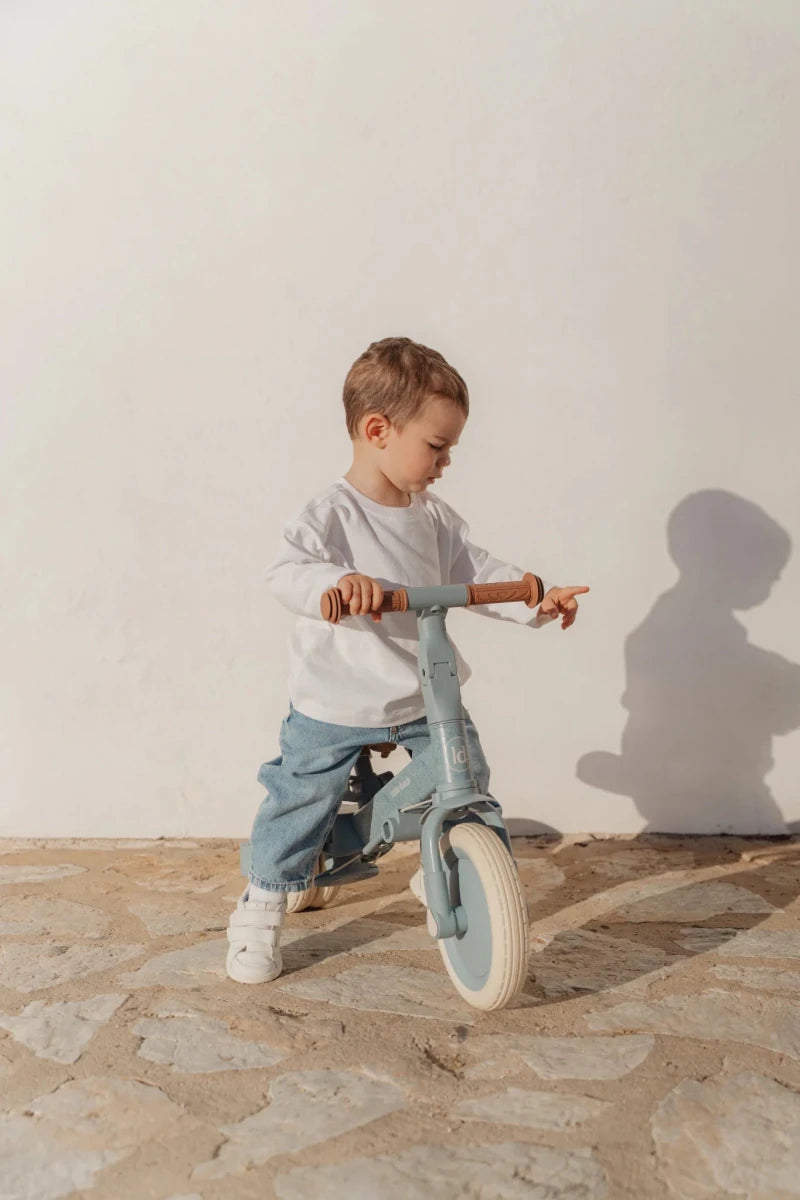 Little Dutch 4 in 1 Trike with Push Bar - Blue – Trikes for children, available at Learning Bugs UK