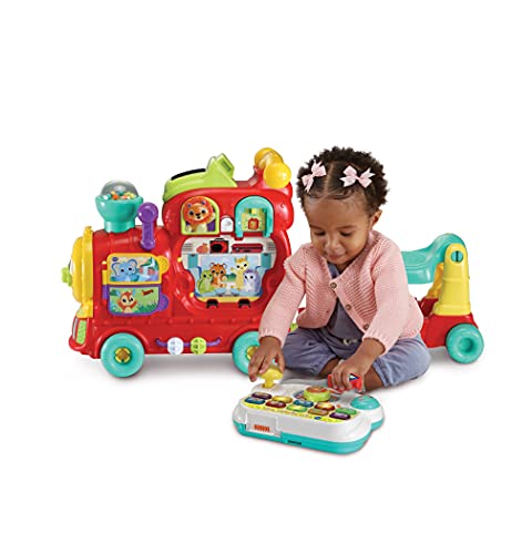 4-in-1 Baby Walker with Lights Educational Toys