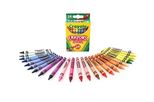 24-Count Bright Crayons