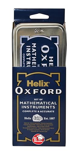 Helix Oxford Maths Set with Storage Tin