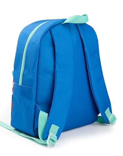 Boys 4-Piece Backpack Set: Blue & Green Chase Dog Crew Bundle