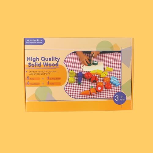 Children Cutting Fruits and Vegetables Game Set Toy