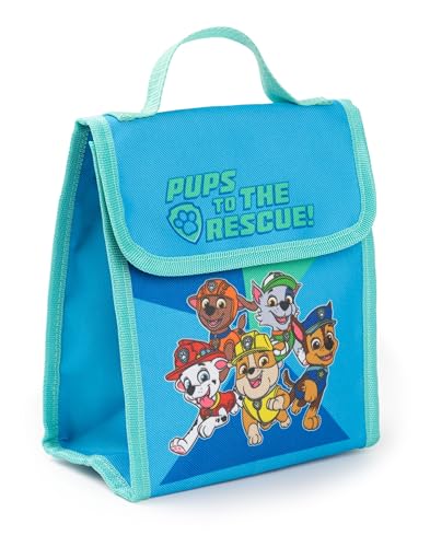 Boys 4-Piece Backpack Set: Blue & Green Chase Dog Crew Bundle