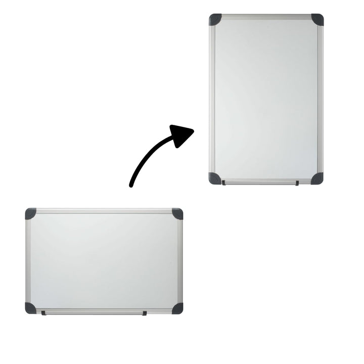 Magnetic Dry Erase Whiteboard 30x45cm with Aluminum Frame