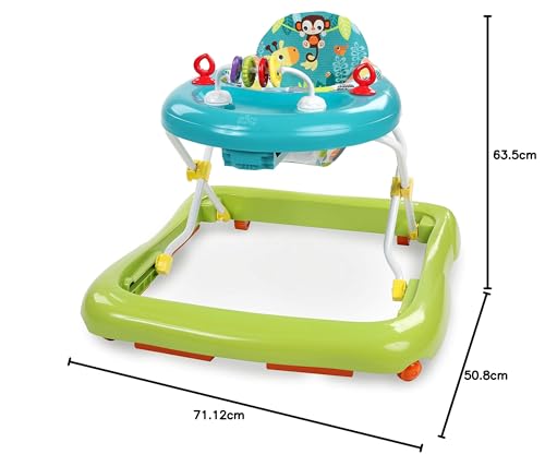 Giggling Safari Walker with Easy Fold Frame for Storage