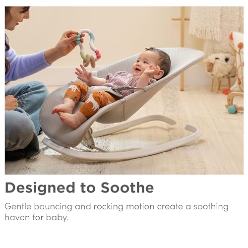 2-in-1 Spring Baby Bouncer & Rocker